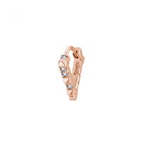 Mono orecchino Rosato Donna Cubica in Argento Zirconia RZCU62 - RZCU62
